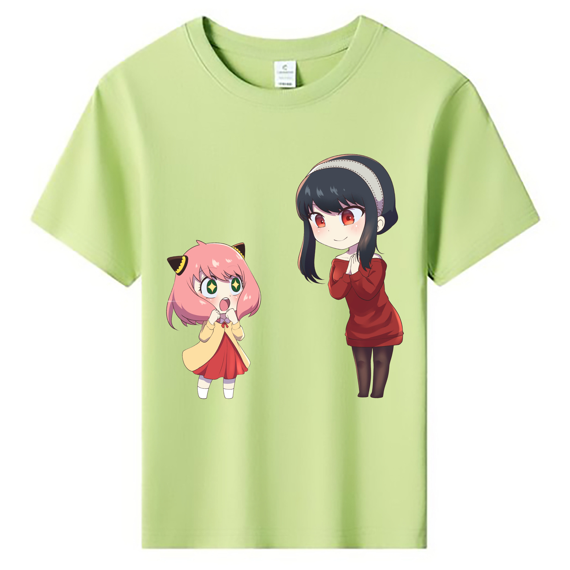 （画像用） SPY×FAMILY间谍家家酒 綿100％キッズTシャツ（フロントプリント）